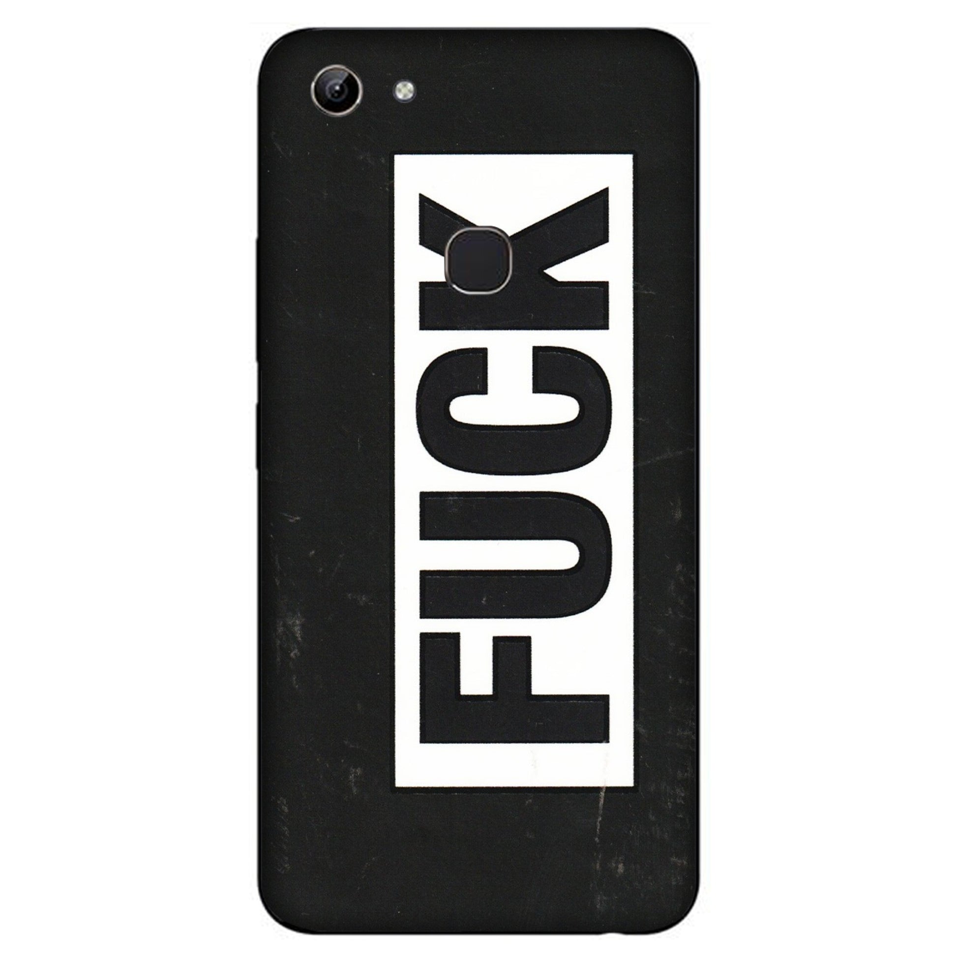 VIVO Y Series Phone Skins (All Models) - The F Word - 3D Embossed Finish (L-255) Vivo Y81