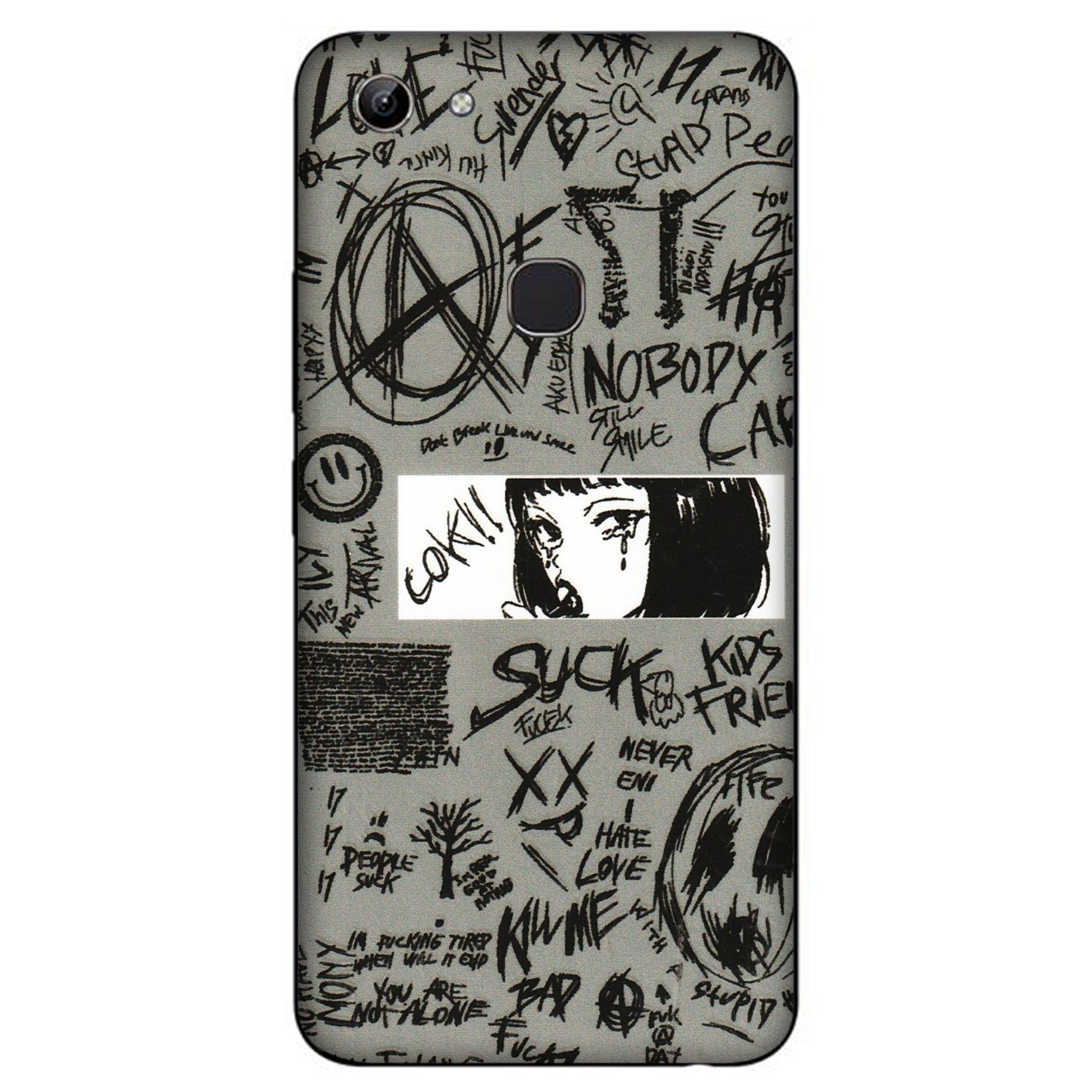 VIVO Y Series Phone Skins (All Models) - Never Have Love Anime - 3D Embossed Finish (L-260) Vivo Y81