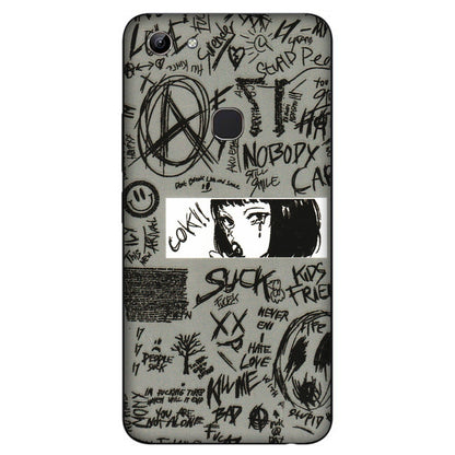 VIVO Y Series Phone Skins (All Models) - Never Have Love Anime - 3D Embossed Finish (L-260) Vivo Y81