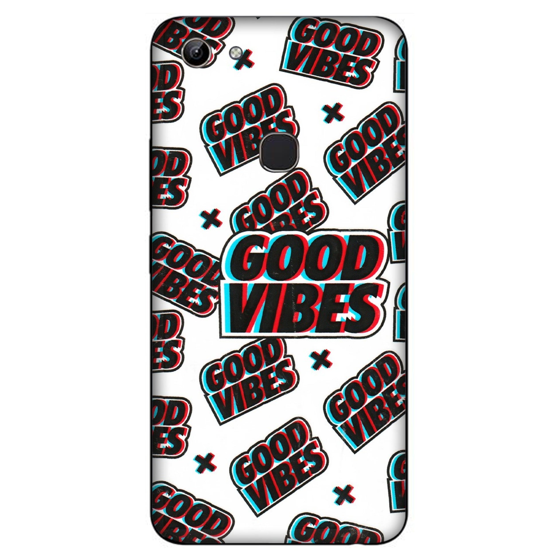 VIVO Y Series Phone Skins (All Models) - Good Vibes - 3D Embossed Finish (L-282) Vivo Y81