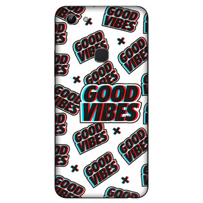 VIVO Y Series Phone Skins (All Models) - Good Vibes - 3D Embossed Finish (L-282) Vivo Y81