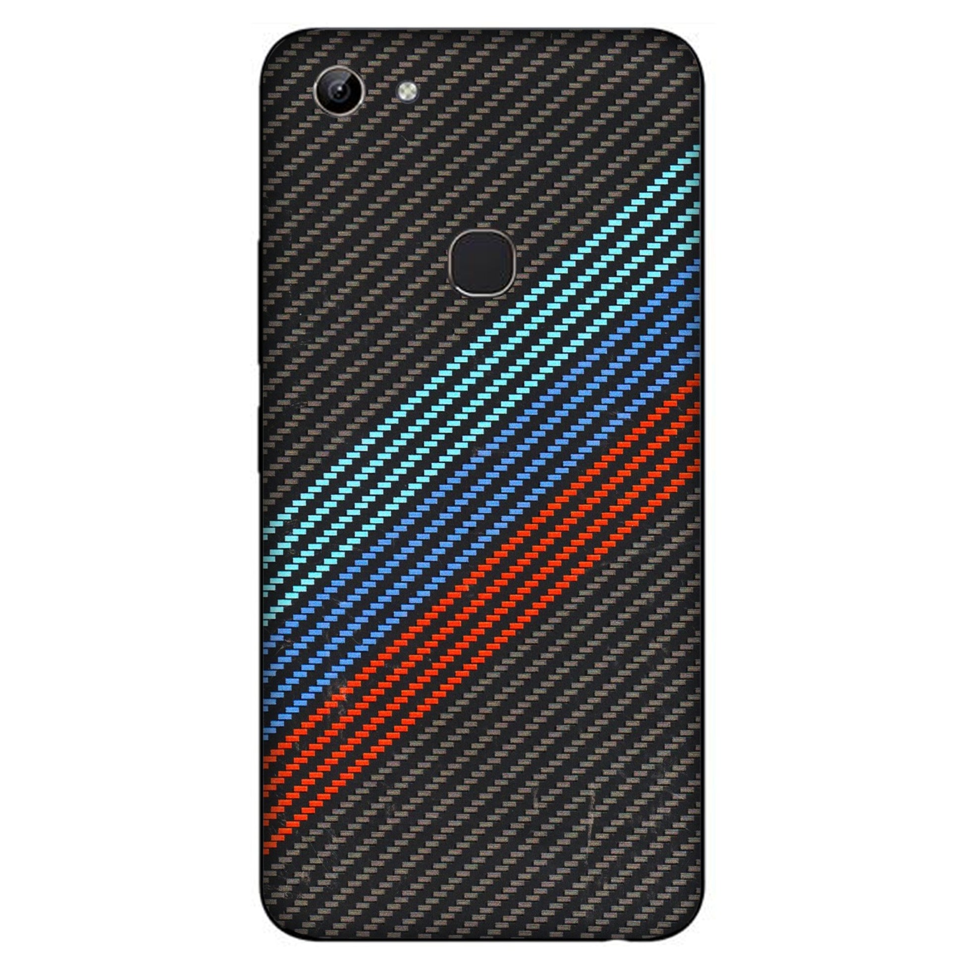 VIVO Y Series Phone Skins (All Models) - Carbon BM - 3D Embossed Finish (L-302) Vivo Y81