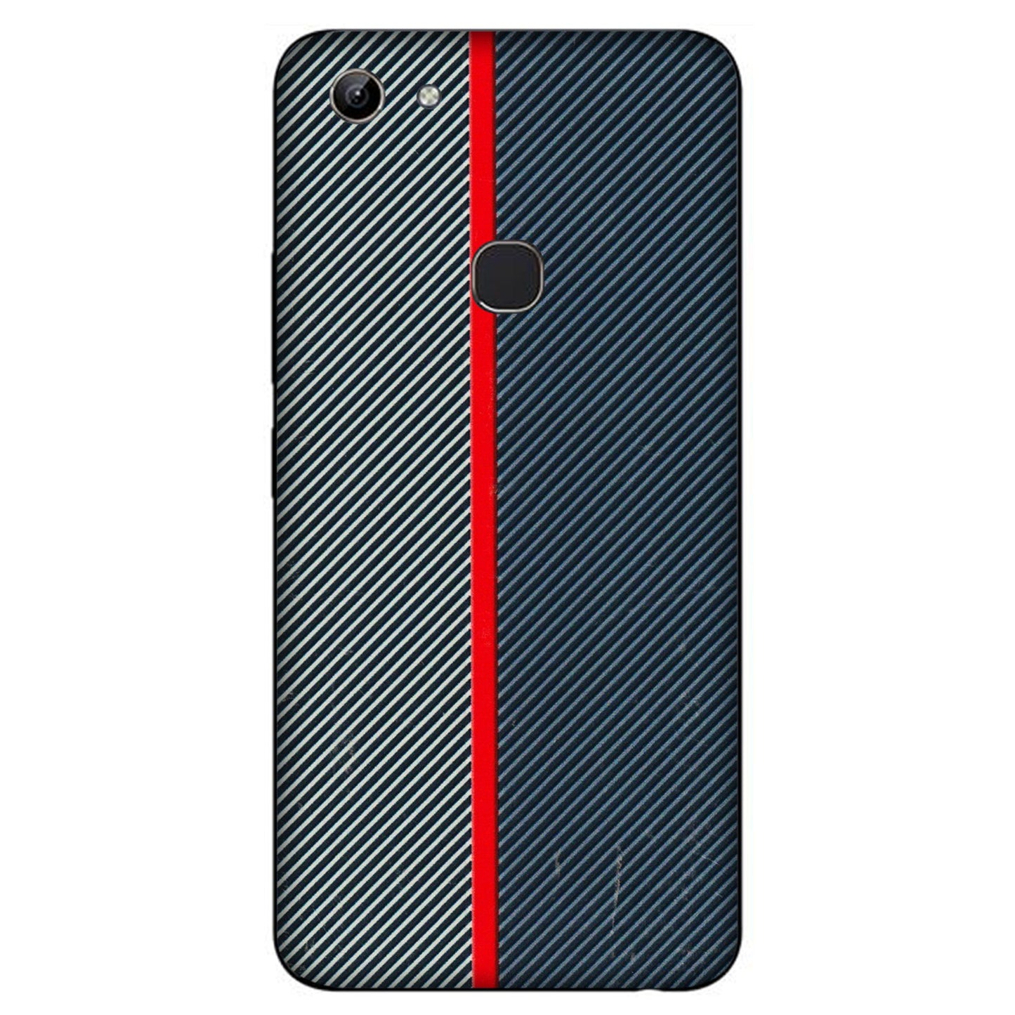 VIVO Y Series Phone Skins (All Models) - Blue Sober Lines - 3D Embossed Finish (L-305) Vivo Y81