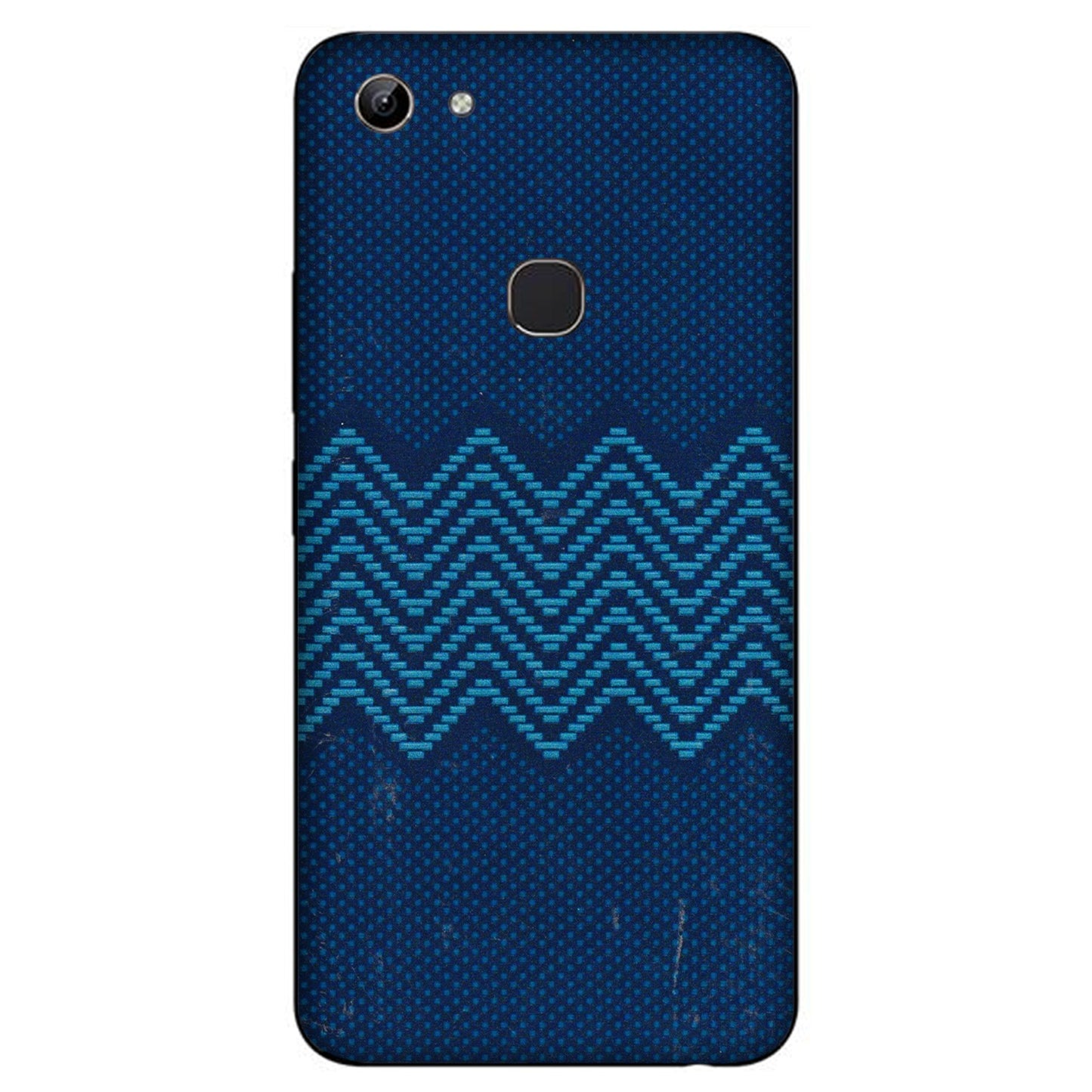 VIVO Y Series Phone Skins (All Models) - Blue Sober Waves - 3D Embossed Finish (L-306) Vivo Y81