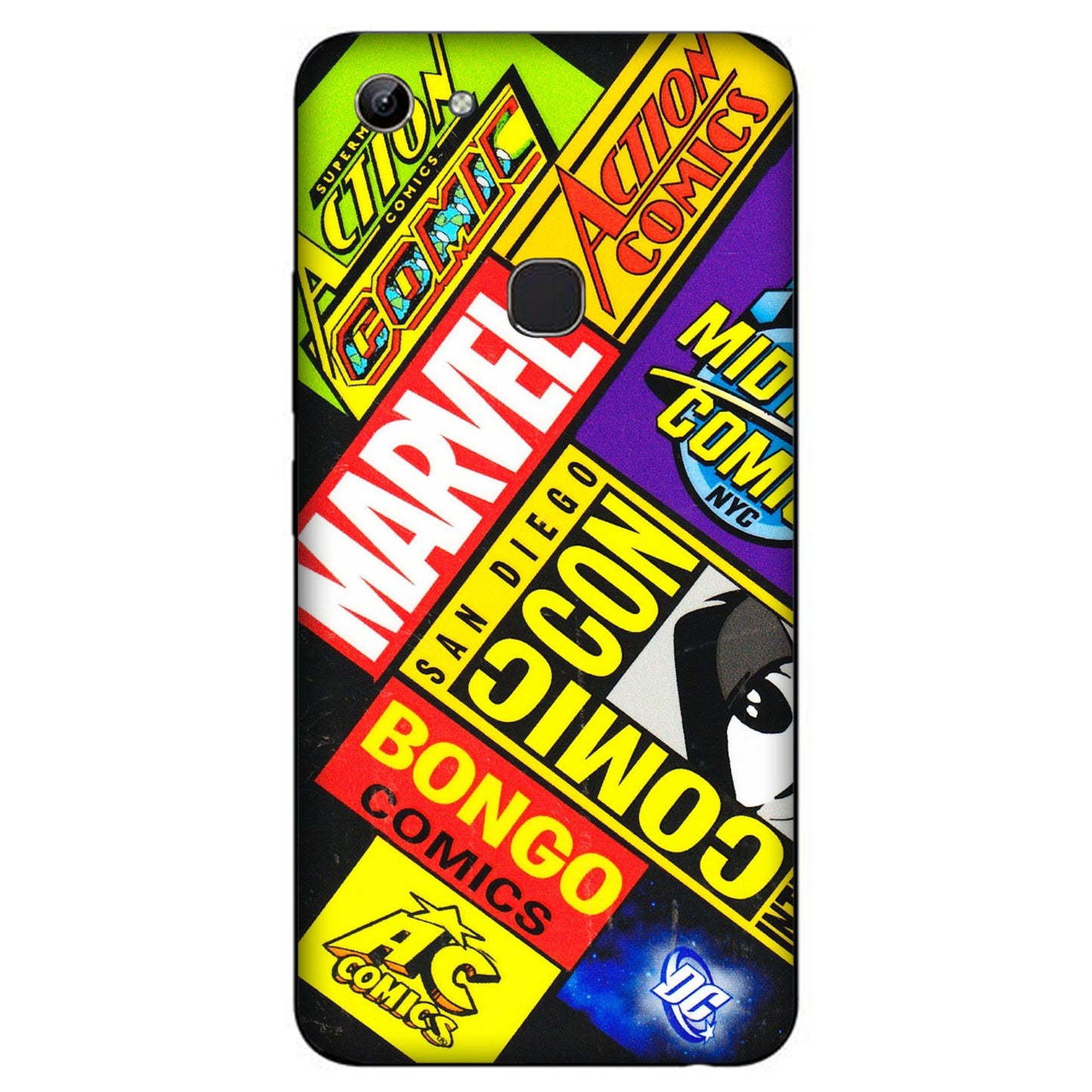 VIVO Y Series Phone Skins (All Models) - Bongo Comic Con - 3D Embossed Finish (L-325) Vivo Y81