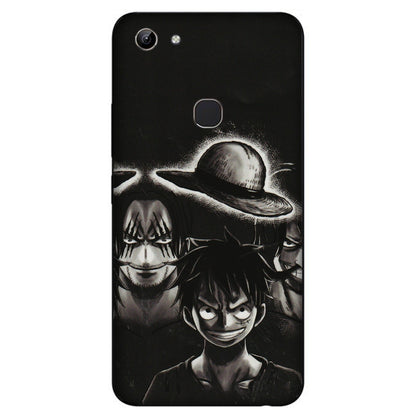 VIVO Y Series Phone Skins (All Models) - Black Luffy Hat - 3D Embossed Finish (L-57) Vivo Y81