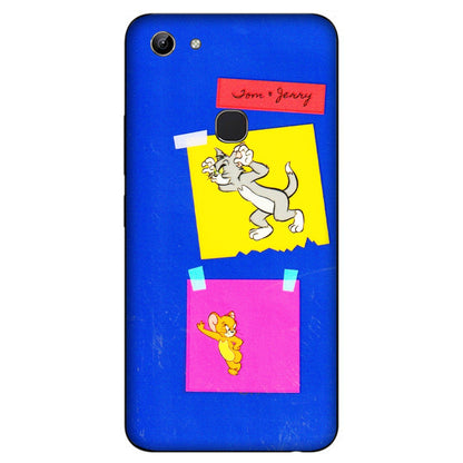 VIVO Y Series Phone Skins (All Models) - Tom N Jerry Sticky Notes - 3D Embossed Finish (L-88) Vivo Y81