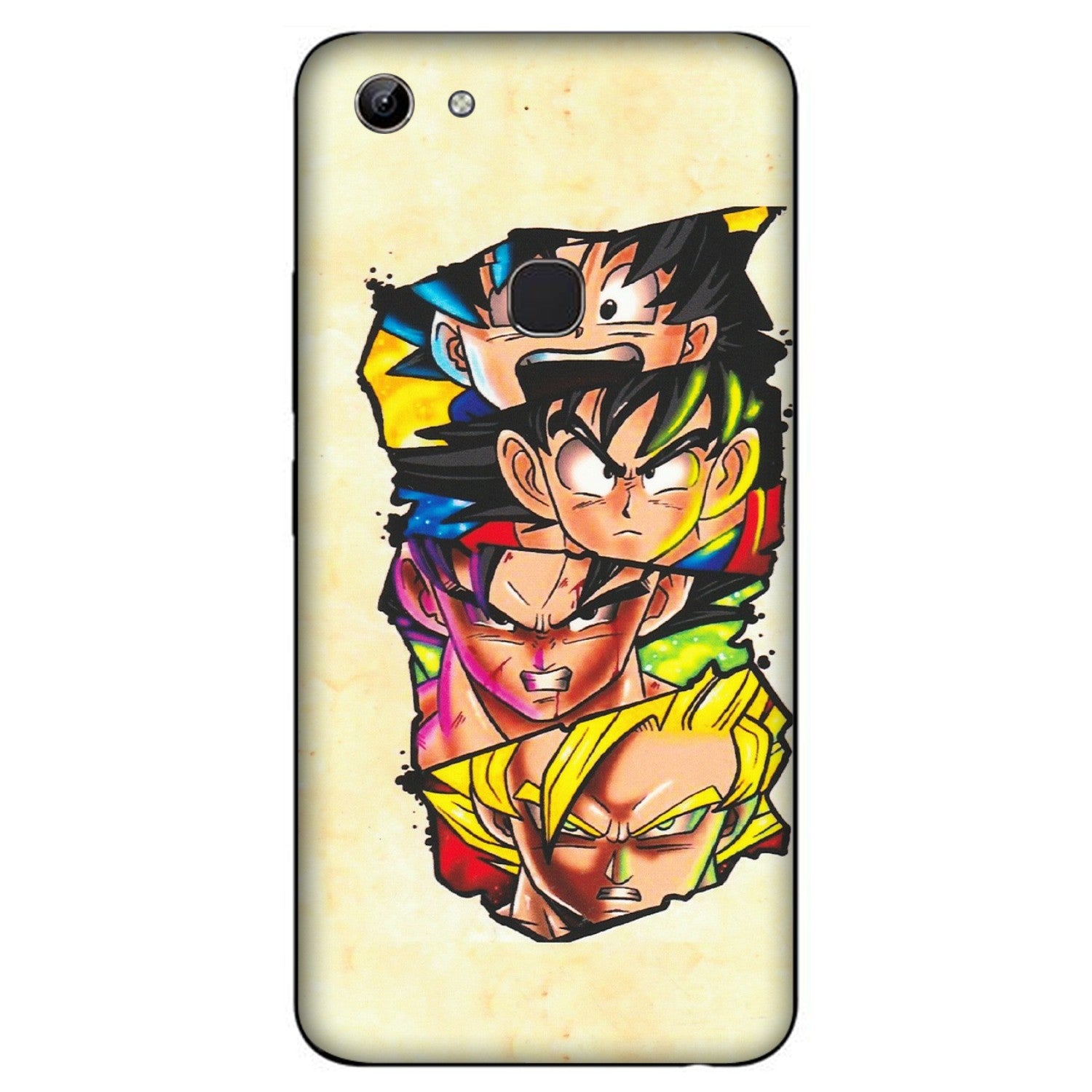 VIVO Y Series Phone Skins (All Models) - Angry Multi Anime - Matte Finish (M-113) Vivo Y81