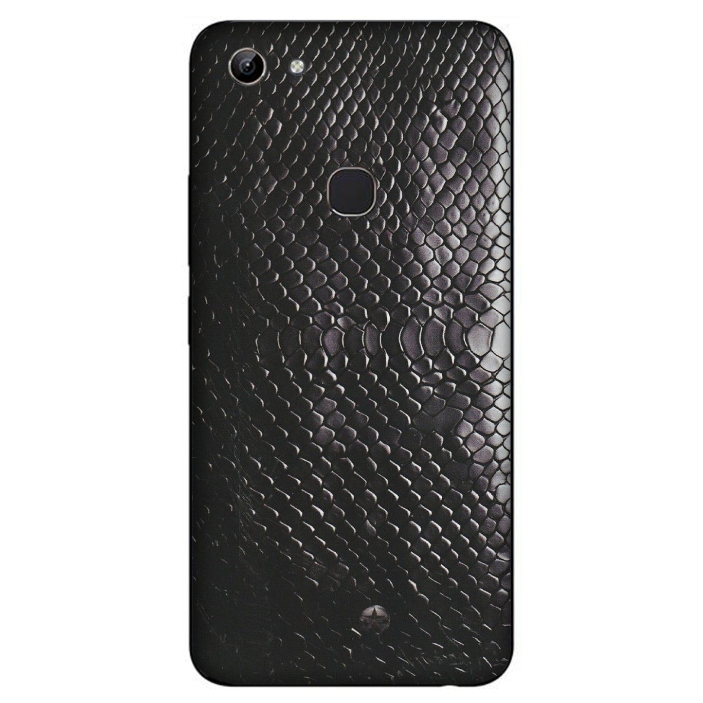 VIVO Y Series Phone Skins (All Models) - Black Snack Leather - Matte Finish (M-147) Vivo Y81