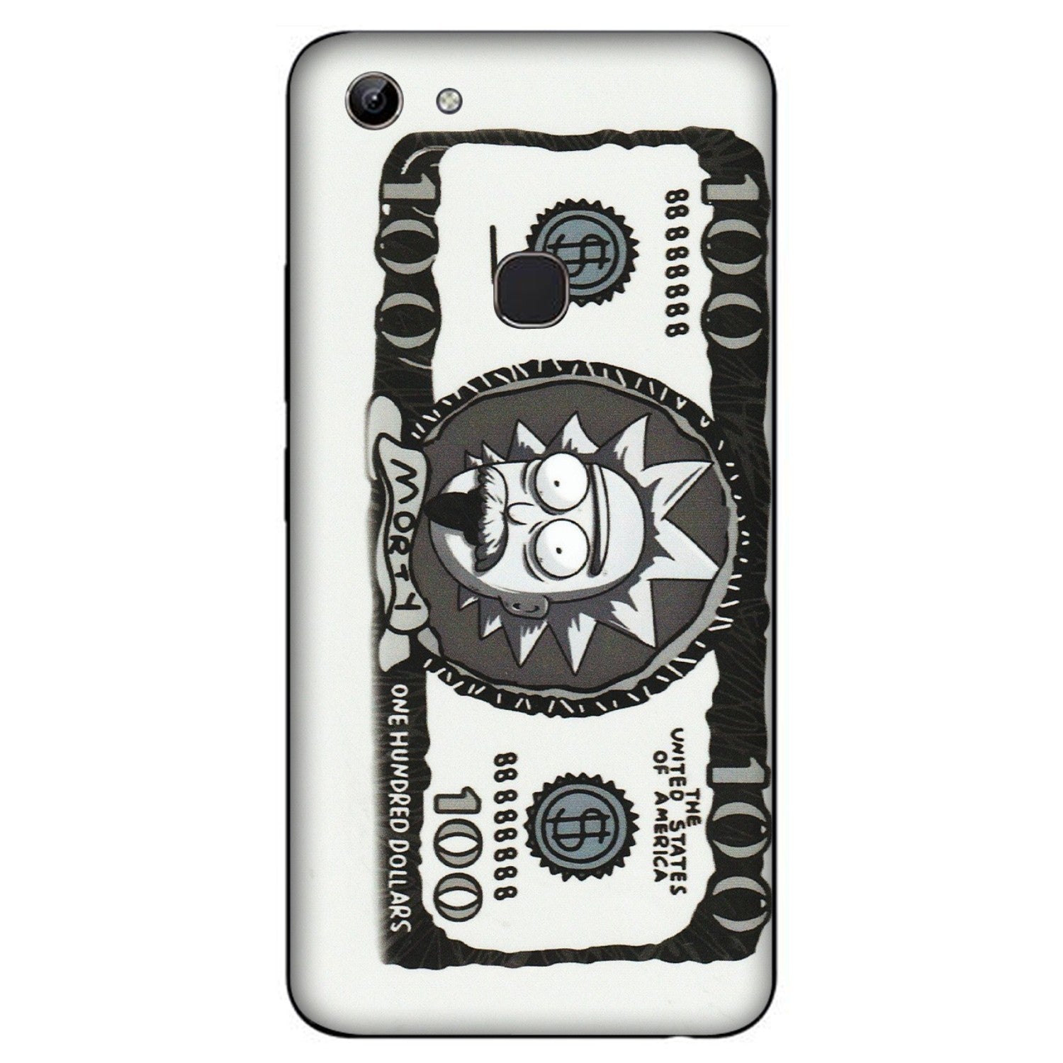 VIVO Y Series Phone Skins (All Models) - Rick And Morty Hundred Dollar Anime - Matte Finish (M-161) Vivo Y81
