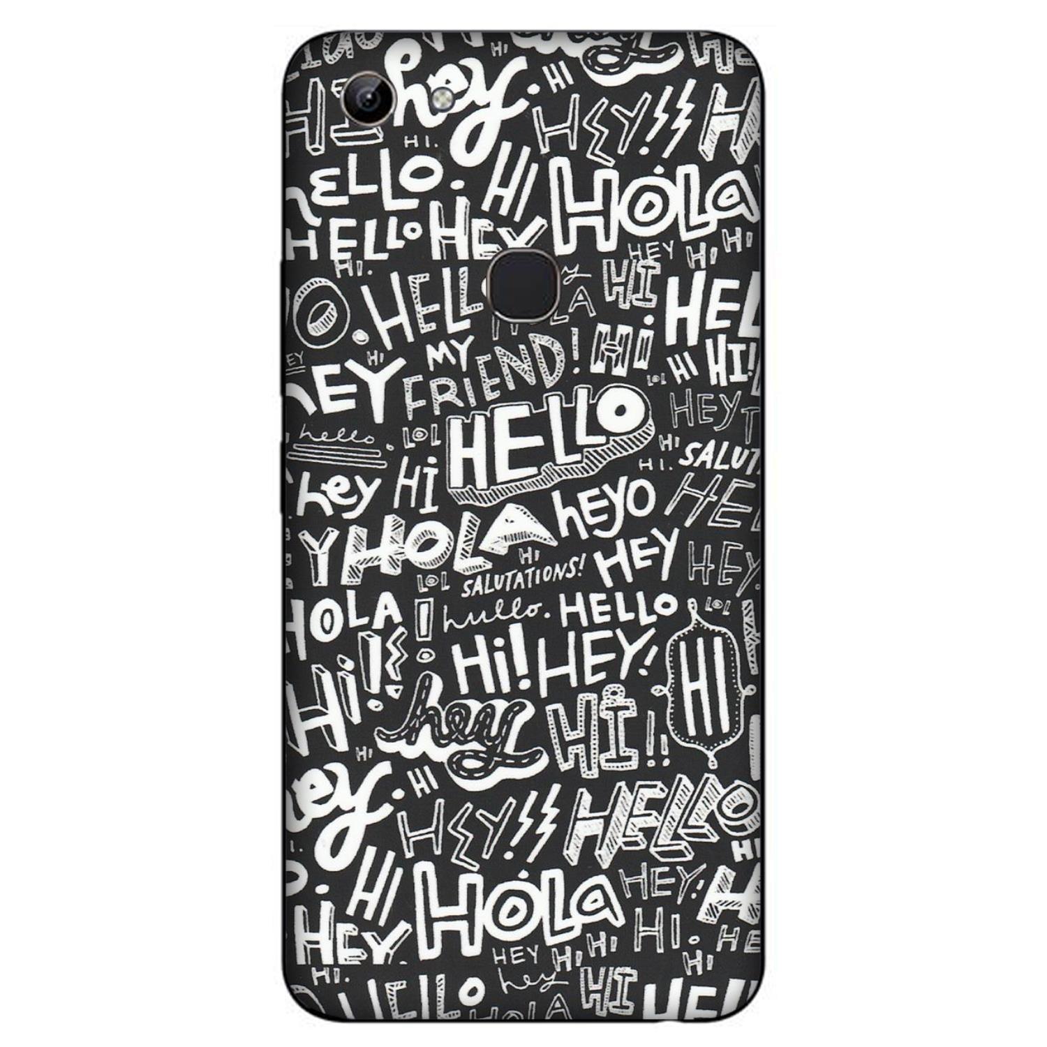 VIVO Y Series Phone Skins (All Models) - Hi Hello Doodles - Matte Finish (M-25) Vivo Y81