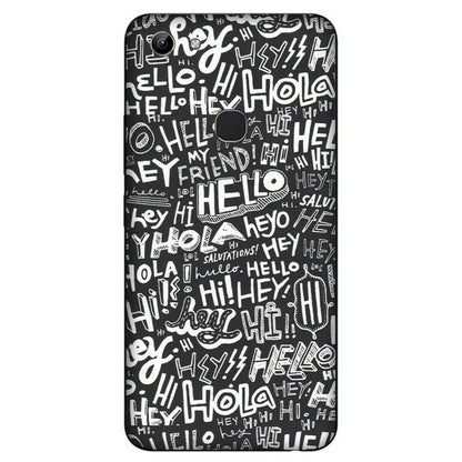 VIVO Y Series Phone Skins (All Models) - Hi Hello Doodles - Matte Finish (M-25) Vivo Y81