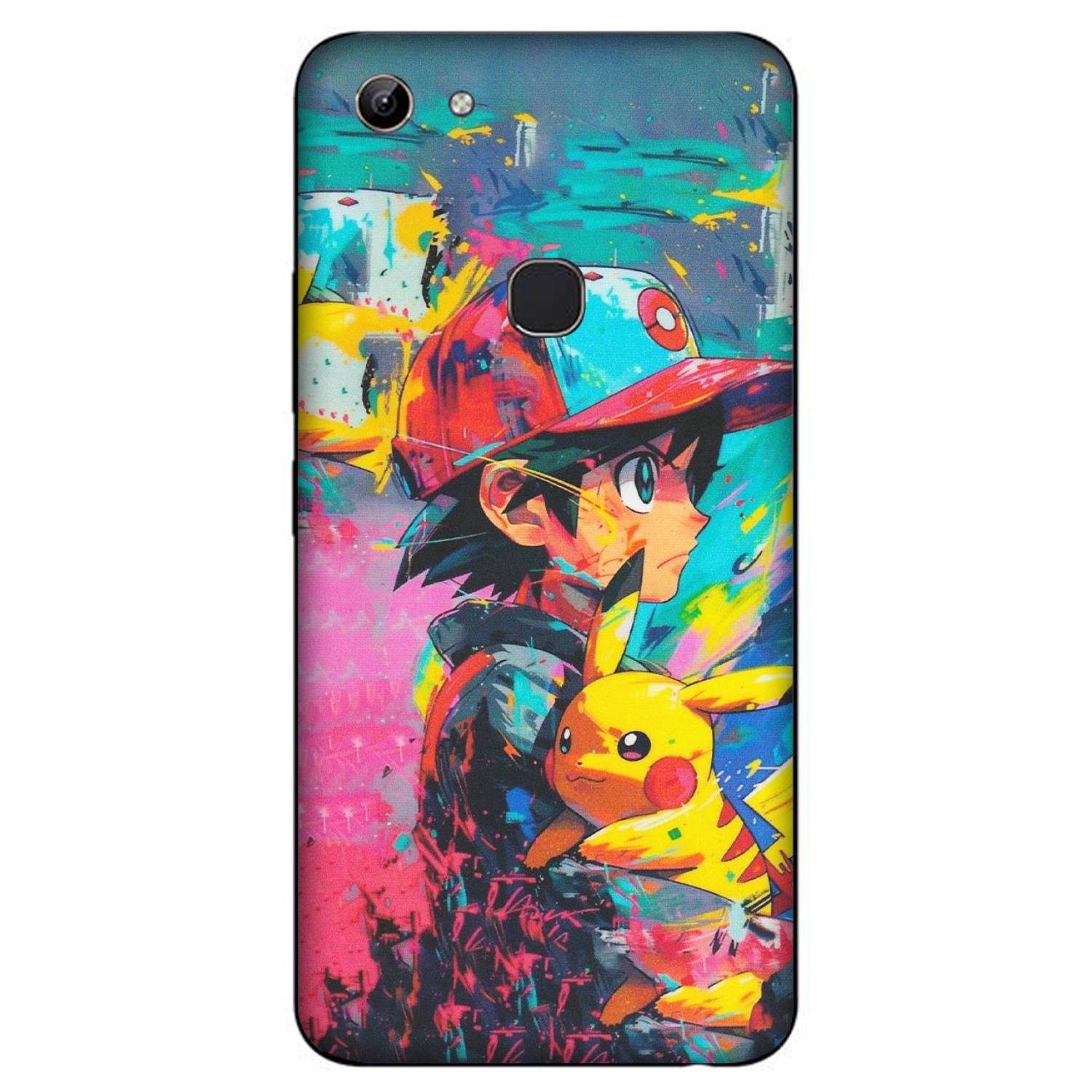 VIVO Y Series Phone Skins (All Models) - Ash & Pikachu - Matte Finish (M-26) Vivo Y81