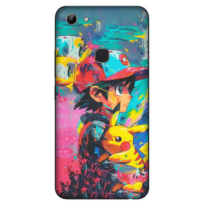 VIVO Y Series Phone Skins (All Models) - Ash & Pikachu - Matte Finish (M-26) Vivo Y81