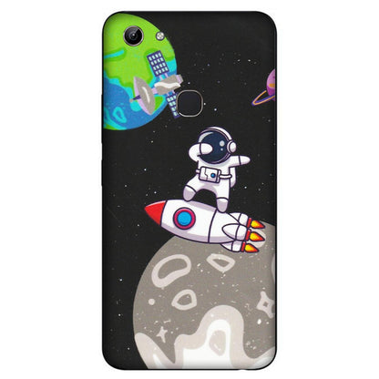 VIVO Y Series Phone Skins (All Models) - Astronaut Vibing Toon Running - Matte Finish (M-39) Vivo Y81