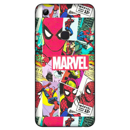 VIVO Y Series Phone Skins (All Models) - Marvel Comic Spiderman Grafitti - Matte Finish (M-72) Vivo Y81