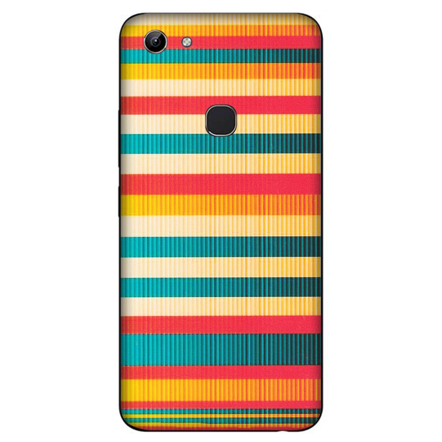 VIVO Y Series Phone Skins (All Models) - Colourful Stripes Soothing Effect - Matte Finish (M-86) Vivo Y81