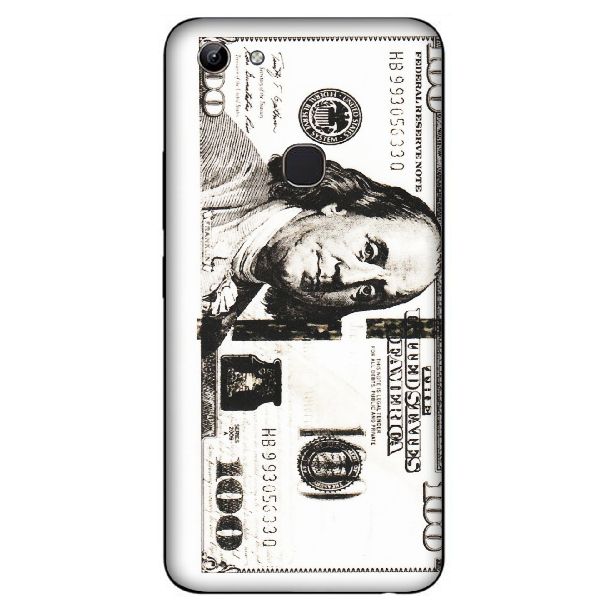 VIVO Y Series Phone Skins (All Models) - 100 Dollar Currency - Transparent Finish (T-01) Vivo Y81