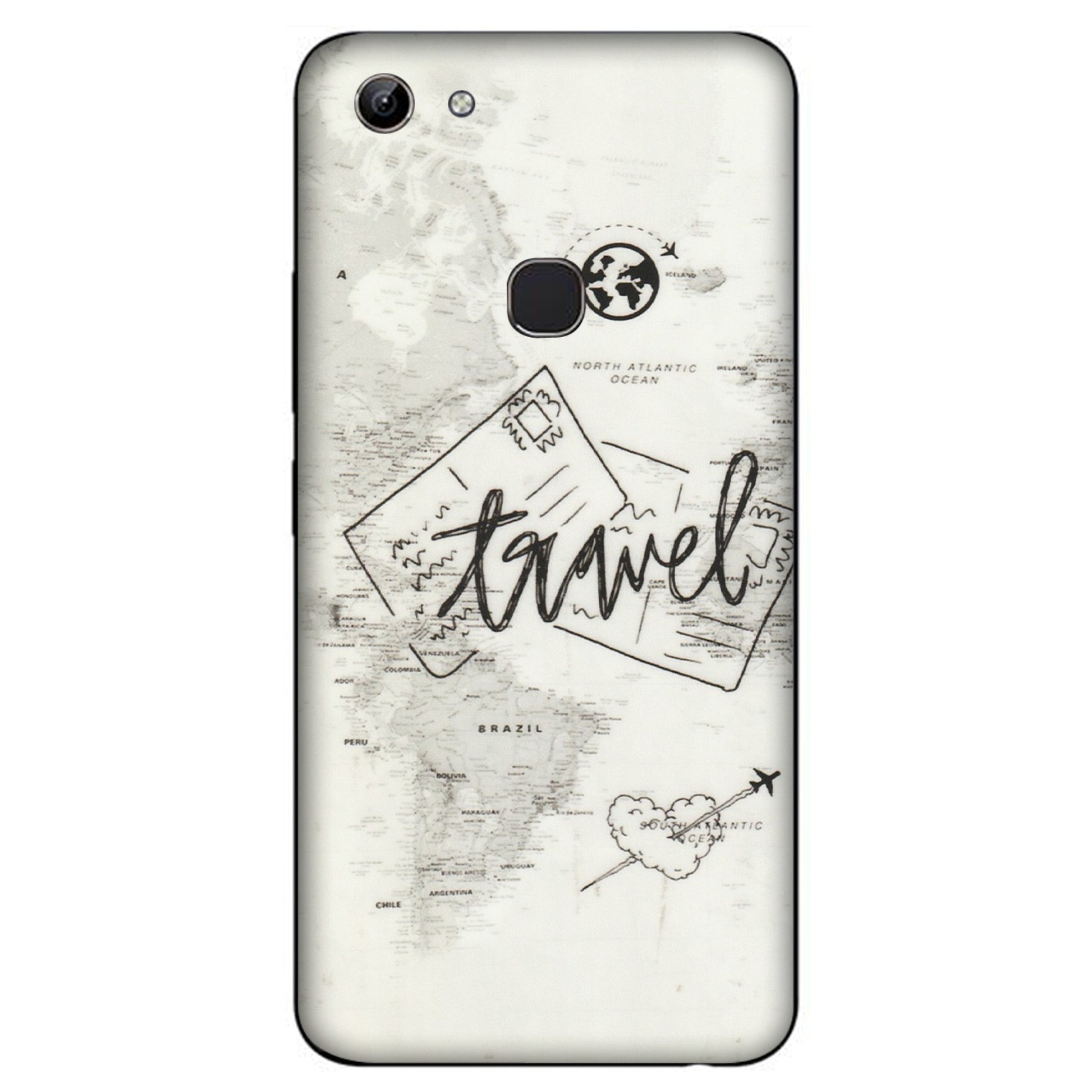 VIVO Y Series Phone Skins (All Models) - Travel Ticket - Transparent Finish (T-06) Vivo Y81