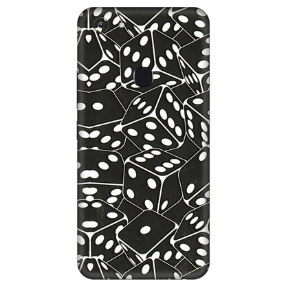 VIVO Y Series Phone Skins (All Models) - Big Black Dices - 3D Embossed Finish (L-106) Vivo Y83