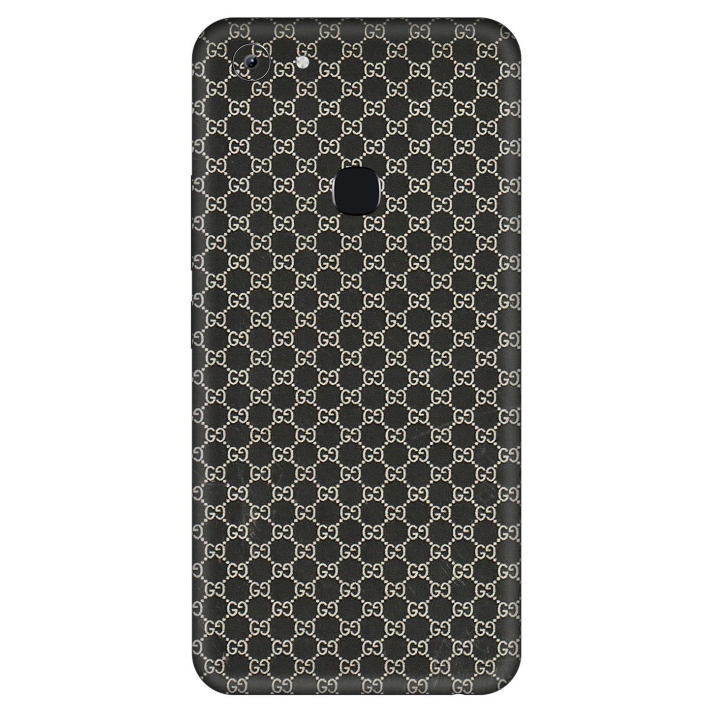 VIVO Y Series Phone Skins (All Models) - Black G Print - 3D Embossed Finish (L-109) Vivo Y83