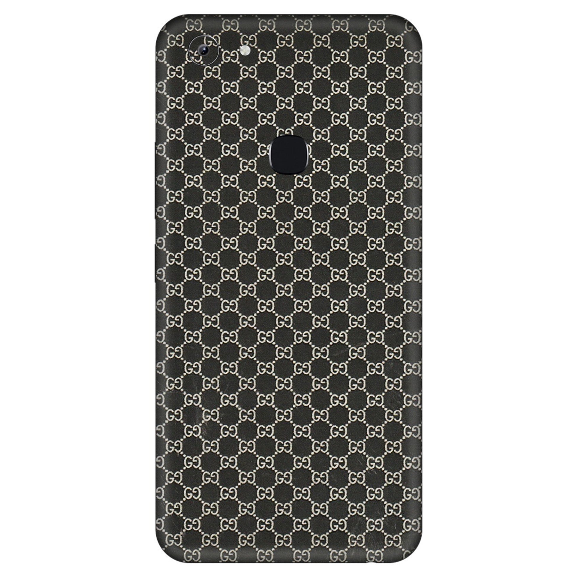 VIVO Y Series Phone Skins (All Models) - Black G Print - 3D Embossed Finish (L-109) Vivo Y83