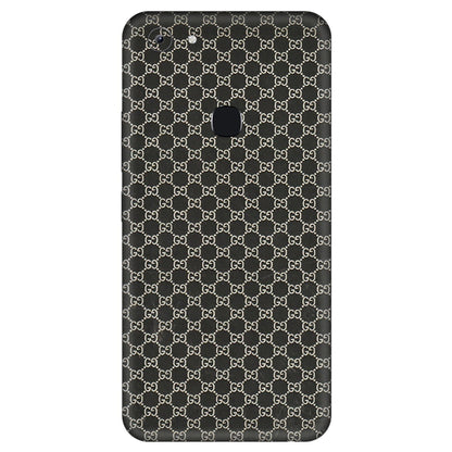 VIVO Y Series Phone Skins (All Models) - Black G Print - 3D Embossed Finish (L-109) Vivo Y83
