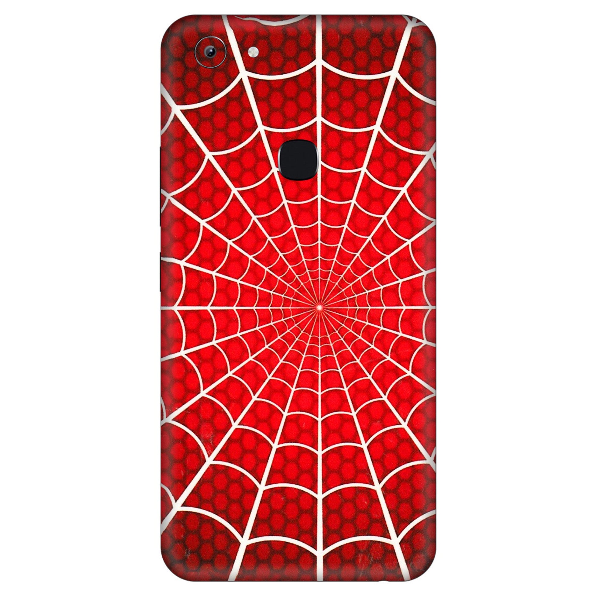 VIVO Y Series Phone Skins (All Models) - Classic Spidey Web - 3D Embossed Finish (L-115) Vivo Y83