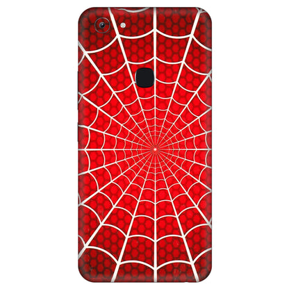 VIVO Y Series Phone Skins (All Models) - Classic Spidey Web - 3D Embossed Finish (L-115) Vivo Y83