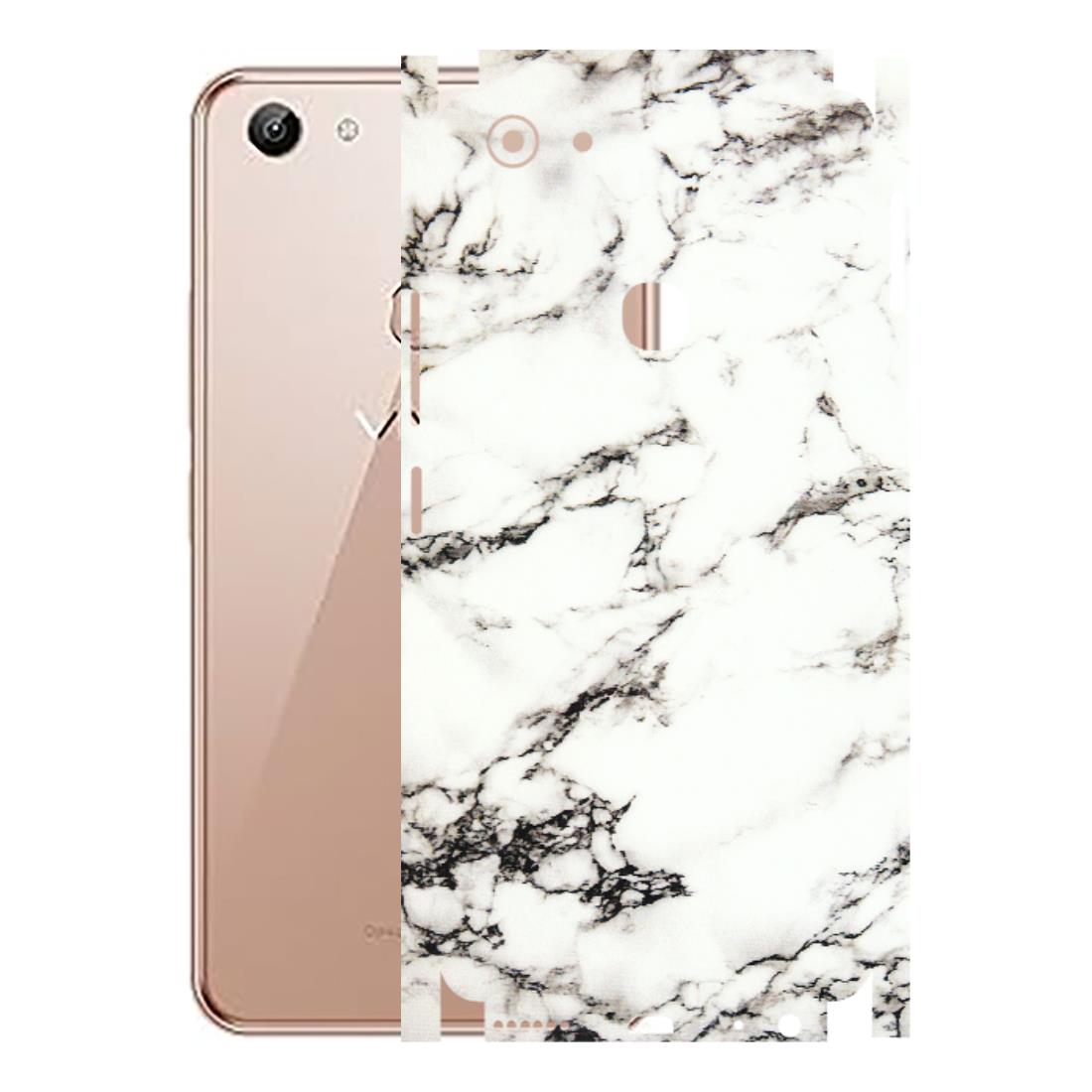 VIVO Y Series Phone Skins (All Models) - Black and White Marble Texture - 3D Embossed Finish (L-124) Vivo Y83