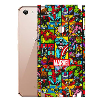 VIVO Y Series Phone Skins (All Models) - MARVELOUS Comic Characters - 3D Embossed Finish (L-129) Vivo Y83