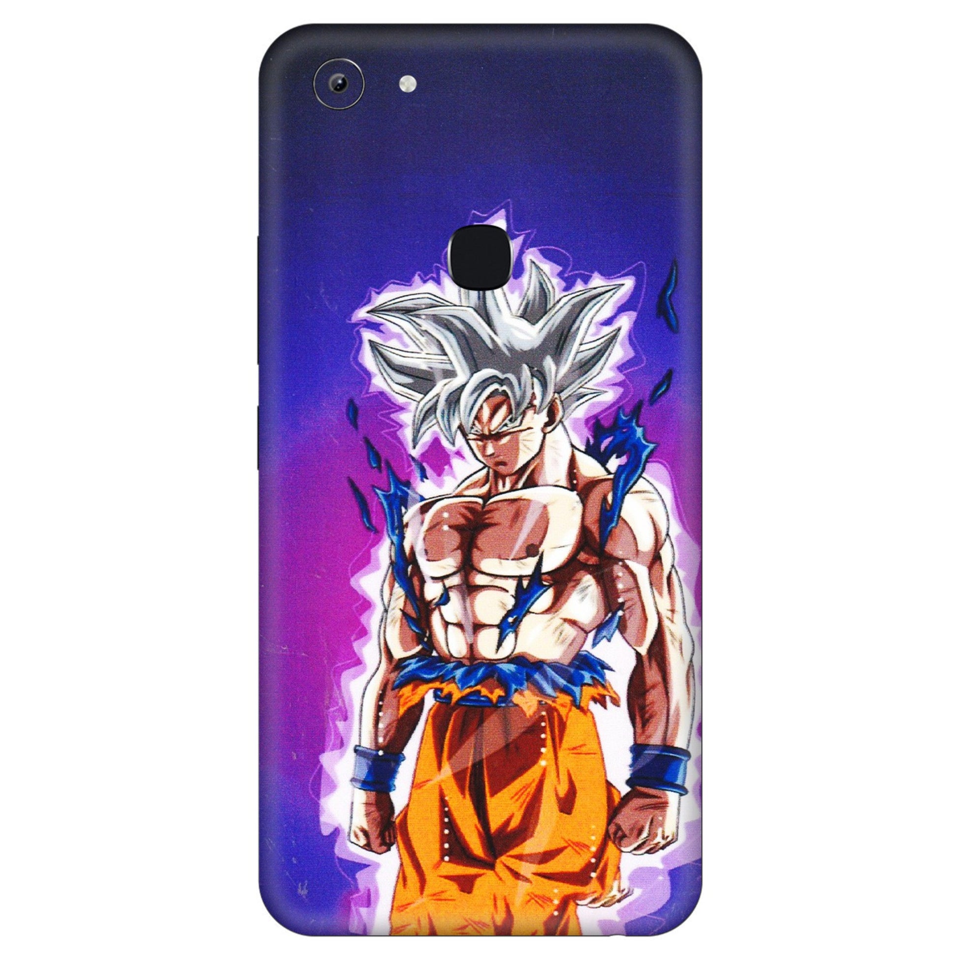 VIVO Y Series Phone Skins (All Models) - Goku Purple Anime - 3D Embossed Finish (L-147) Vivo Y83