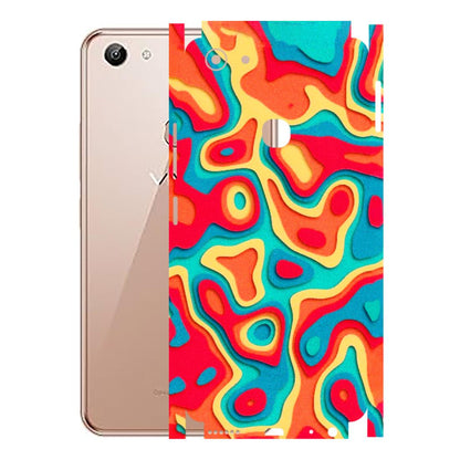 VIVO Y Series Phone Skins (All Models) - Abstract Swirl - 3D Embossed Finish (L-150) Vivo Y83