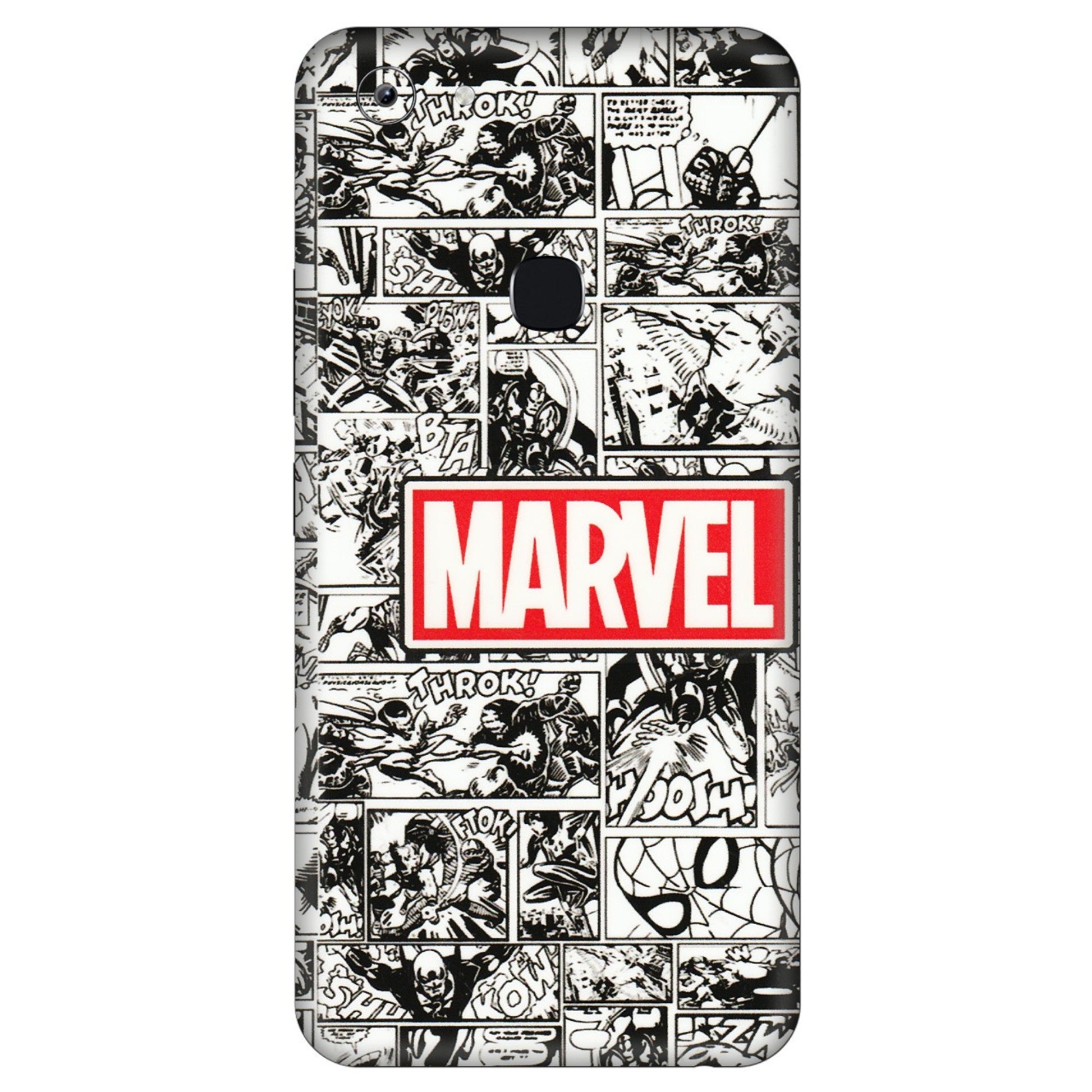 VIVO Y Series Phone Skins (All Models) - Marvel Comic - 3D Embossed Finish (L-171) Vivo Y83