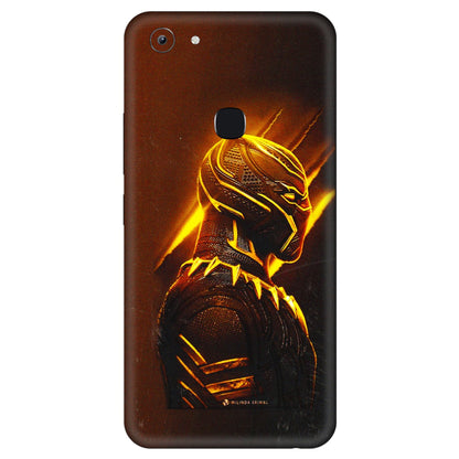 VIVO Y Series Phone Skins (All Models) - Gold Black Panther - 3D Embossed Finish (L-181) Vivo Y83