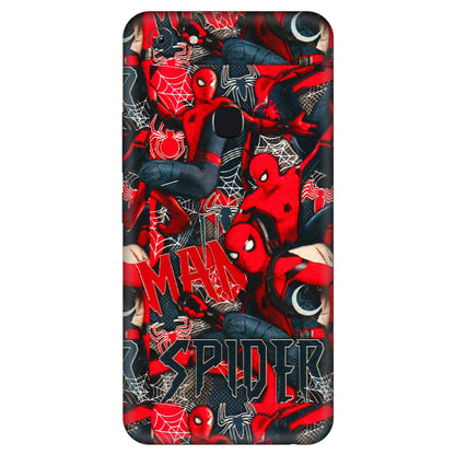 VIVO Y Series Phone Skins (All Models) - SpiderMan Cool - 3D Embossed Finish (L-188) Vivo Y83