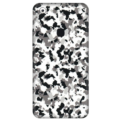 VIVO Y Series Phone Skins (All Models) - White Black Camouflage - 3D Embossed Finish (L-18) Vivo Y83