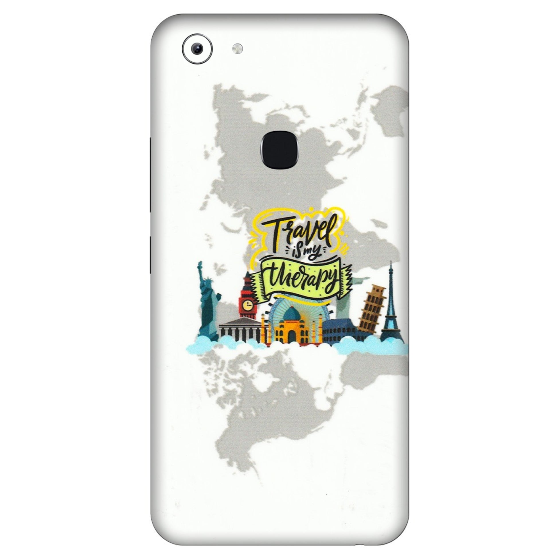 VIVO Y Series Phone Skins (All Models) - Travel Therapy - 3D Embossed Finish (L-199) Vivo Y83