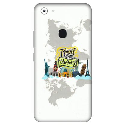 VIVO Y Series Phone Skins (All Models) - Travel Therapy - 3D Embossed Finish (L-199) Vivo Y83