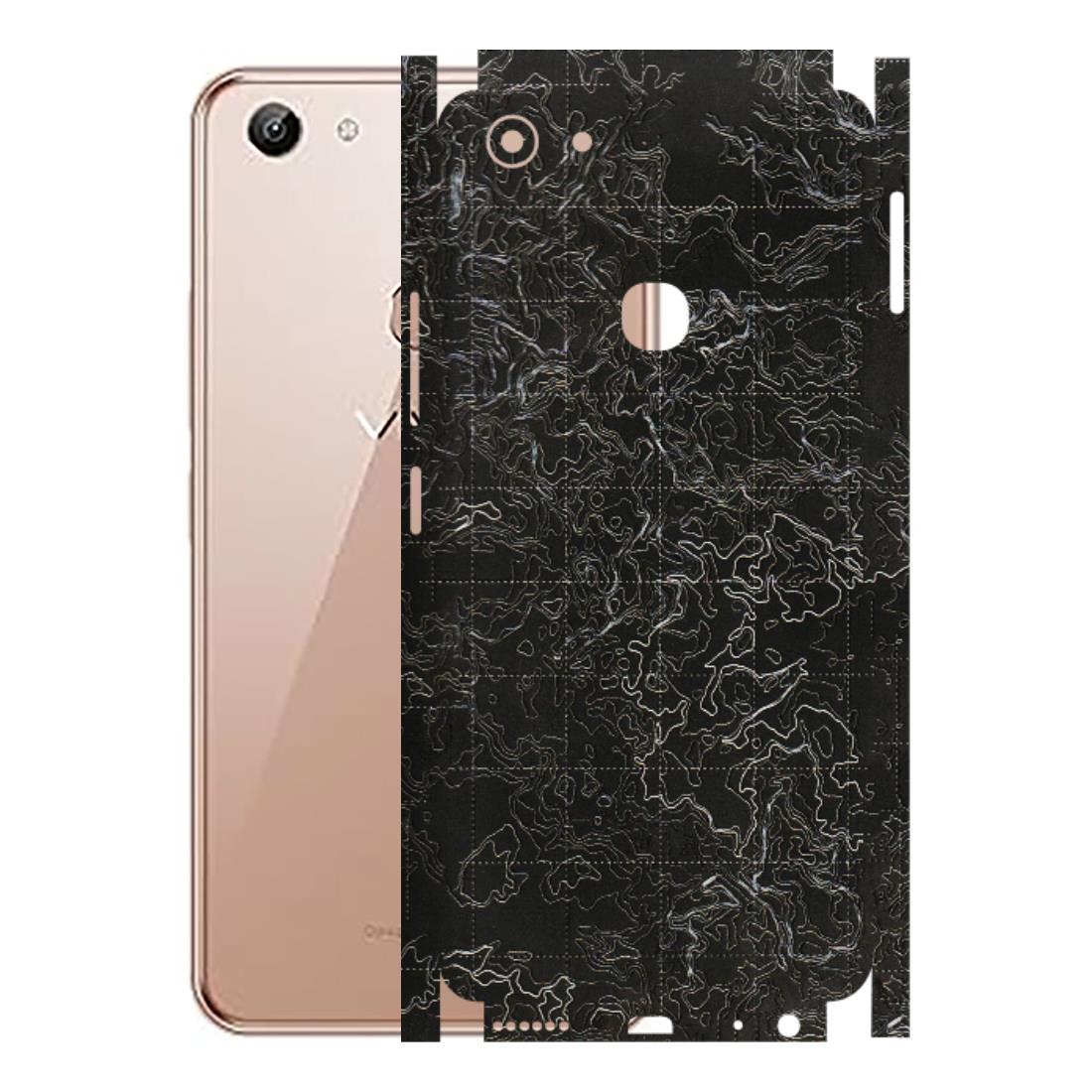 VIVO Y Series Phone Skins (All Models) - Black map Texture - 3D Embossed Finish (L-201) Vivo Y83