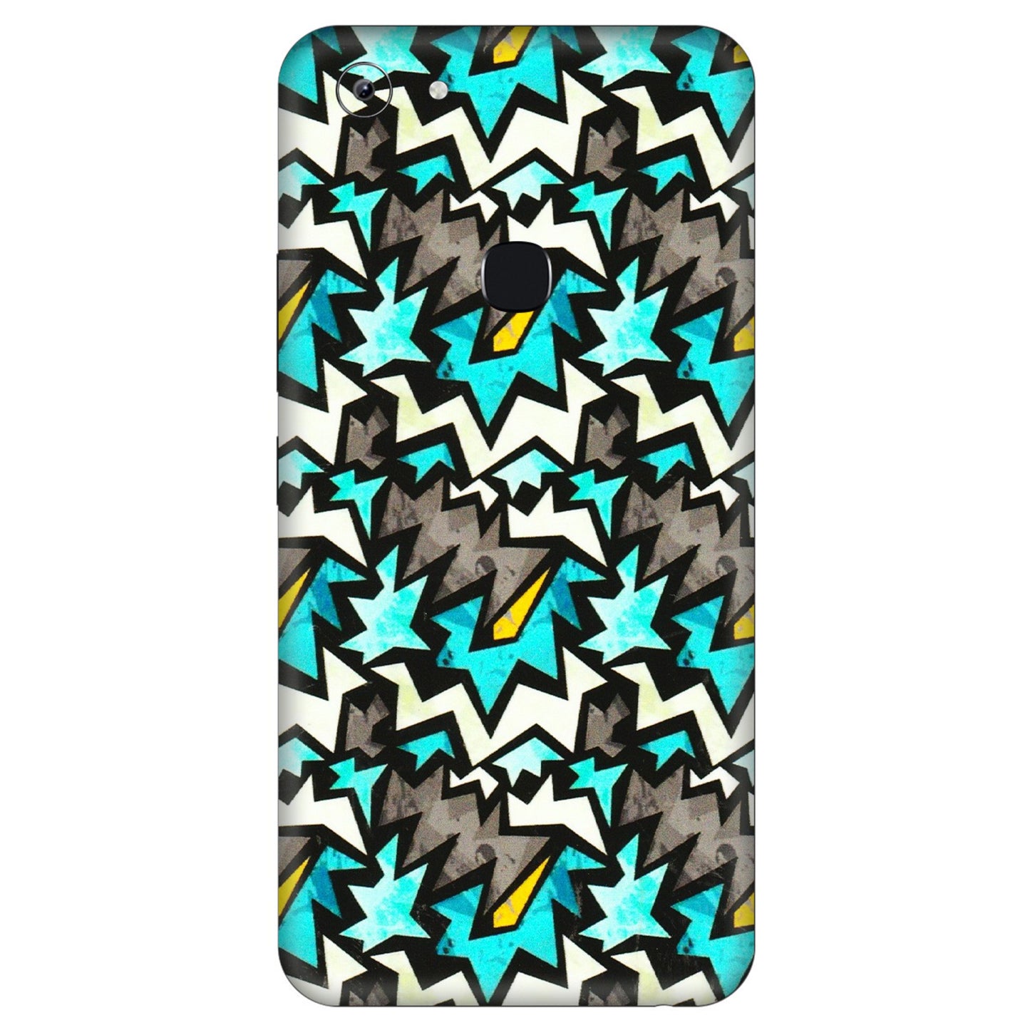 VIVO Y Series Phone Skins (All Models) - Funky Zig Zag - 3D Embossed Finish (L-223) Vivo Y83
