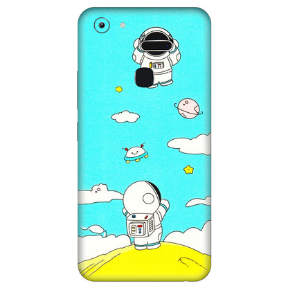 VIVO Y Series Phone Skins (All Models) - Blue Skies Astro Float - 3D Embossed Finish (L-230) Vivo Y83