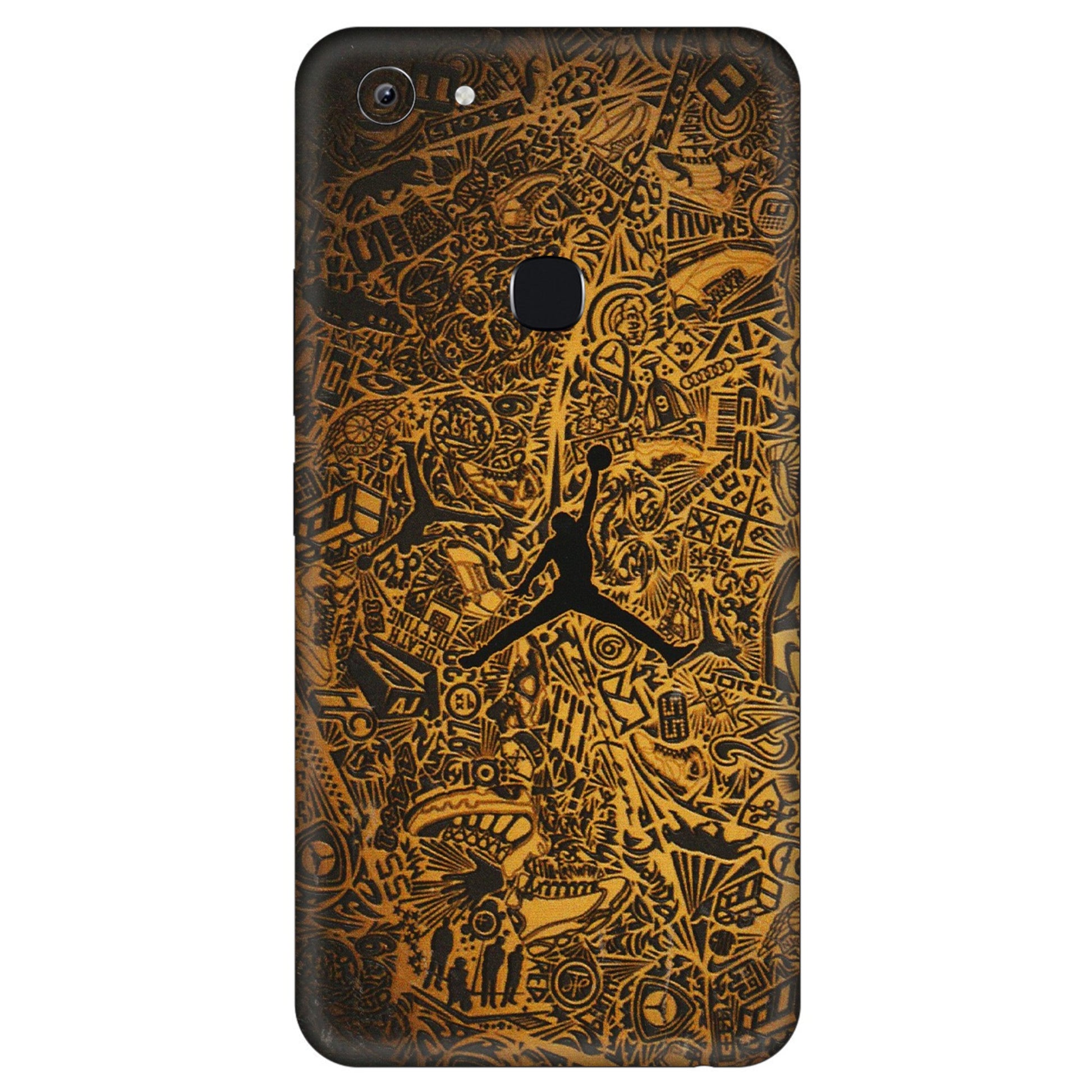 VIVO Y Series Phone Skins (All Models) - Premium Gold Basketball Player - 3D Embossed Finish (L-236) Vivo Y83