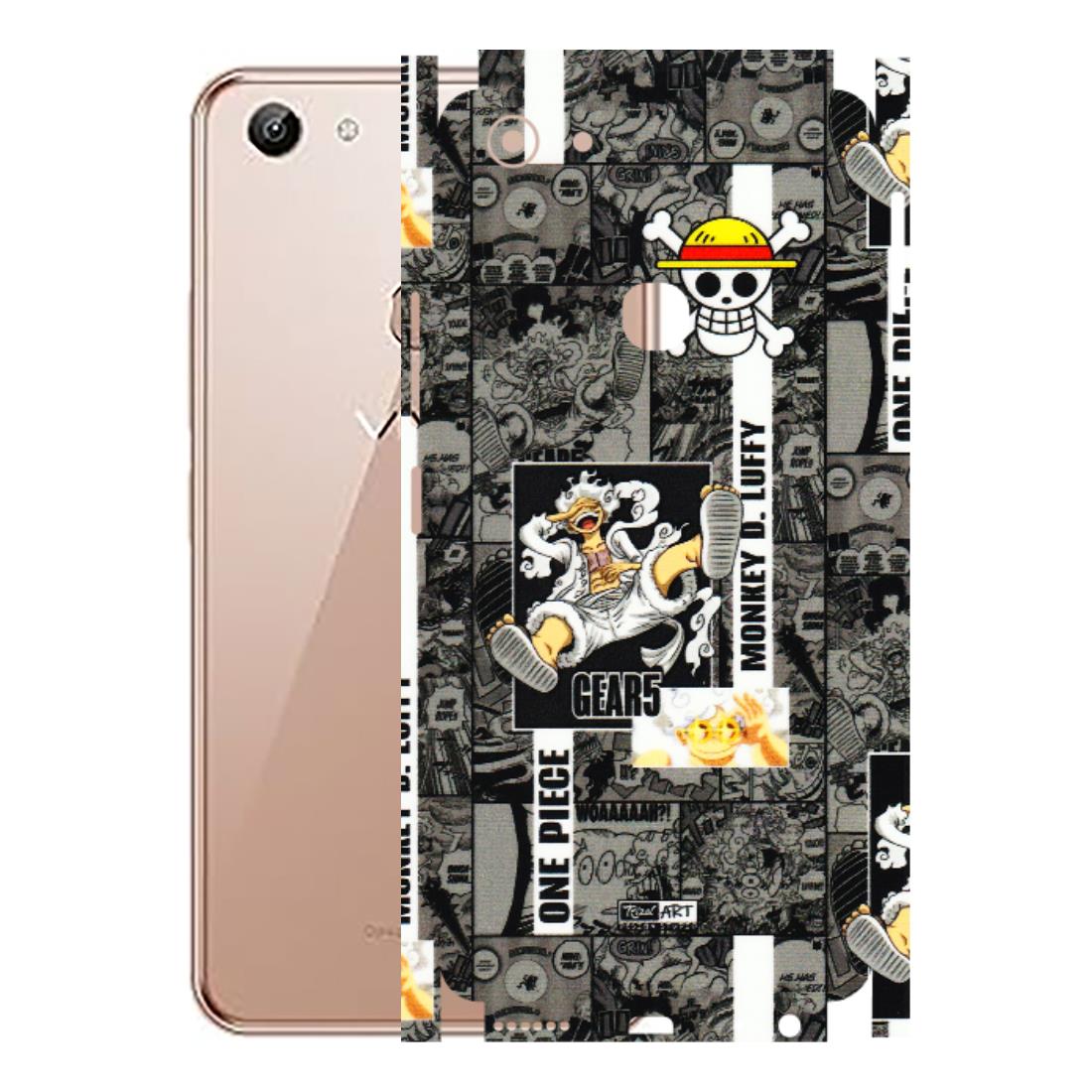 VIVO Y Series Phone Skins (All Models) - Cuffy Anime MonkeyCamic - 3D Embossed Finish (L-242) Vivo Y83