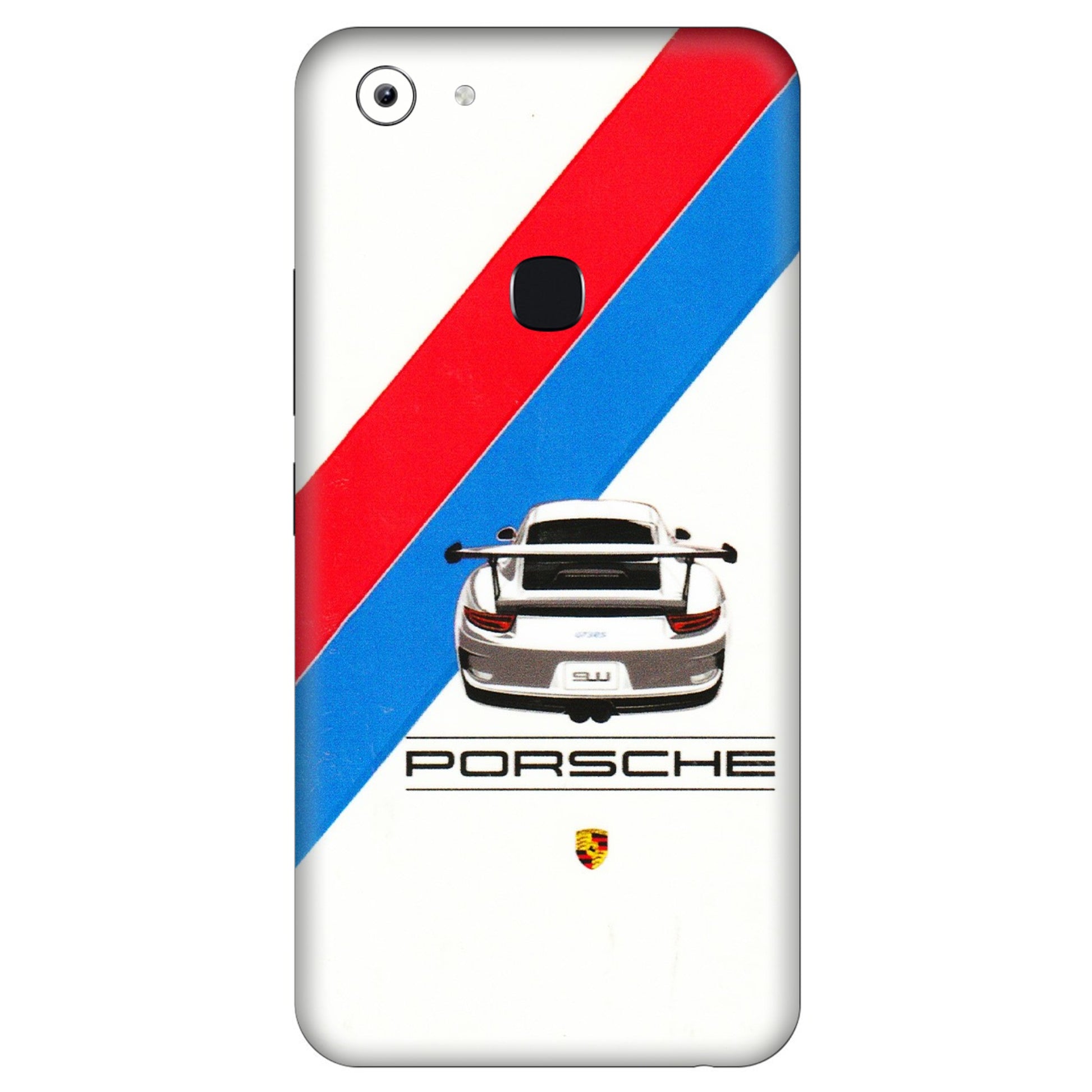 VIVO Y Series Phone Skins (All Models) - Porche Car Sober Logo - 3D Embossed Finish (L-248) Vivo Y83