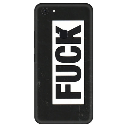 VIVO Y Series Phone Skins (All Models) - The F Word - 3D Embossed Finish (L-255) Vivo Y83