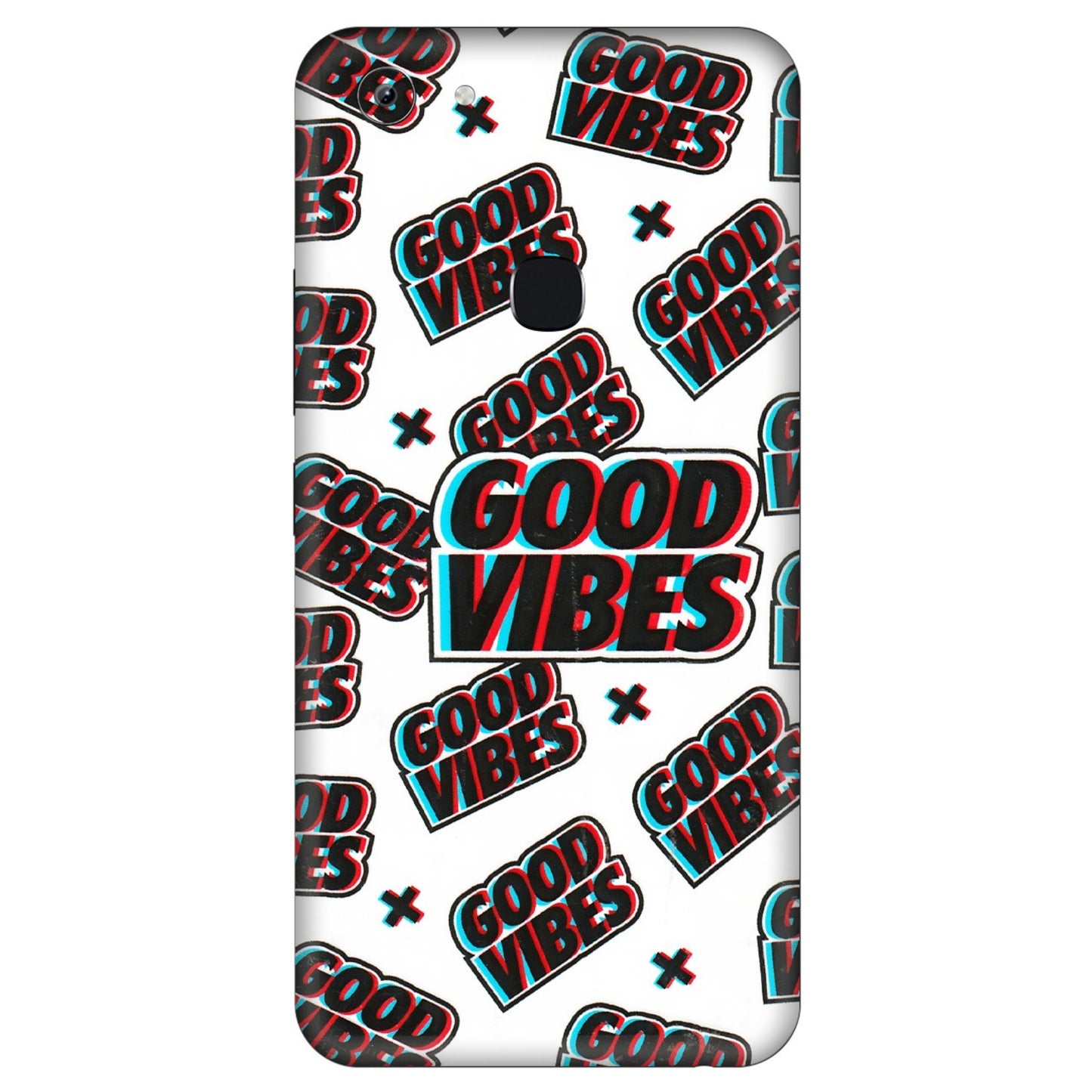 VIVO Y Series Phone Skins (All Models) - Good Vibes - 3D Embossed Finish (L-282) Vivo Y83