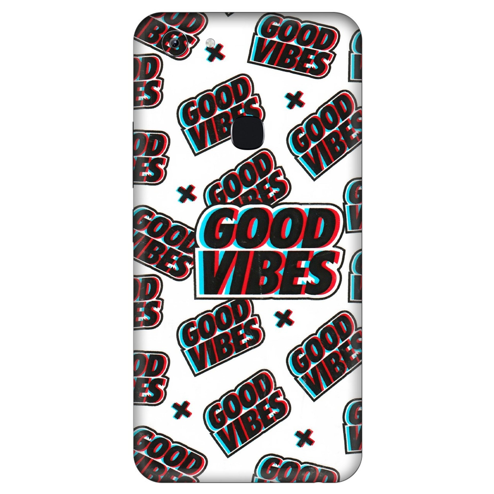 VIVO Y Series Phone Skins (All Models) - Good Vibes - 3D Embossed Finish (L-282) Vivo Y83