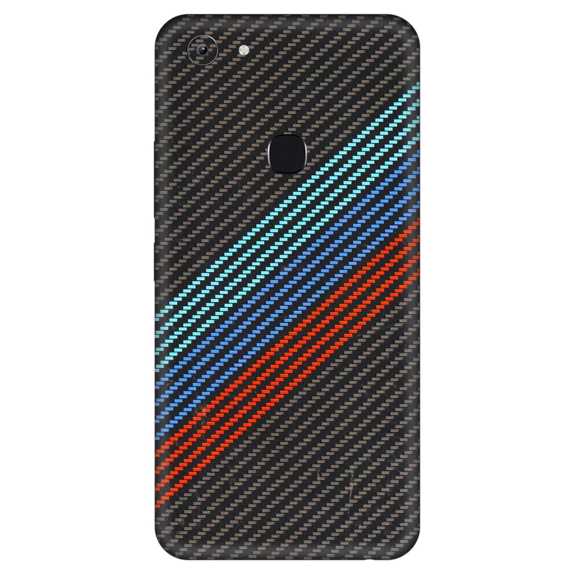 VIVO Y Series Phone Skins (All Models) - Carbon BM - 3D Embossed Finish (L-302) Vivo Y83