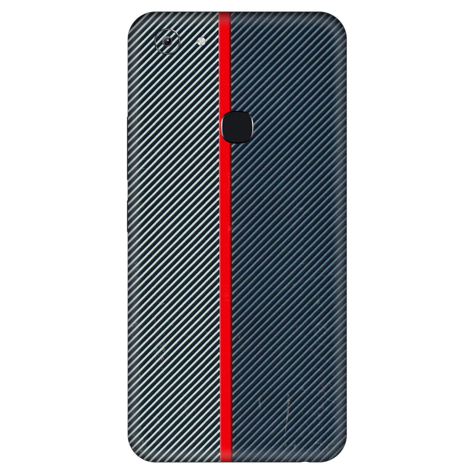 VIVO Y Series Phone Skins (All Models) - Blue Sober Lines - 3D Embossed Finish (L-305) Vivo Y83